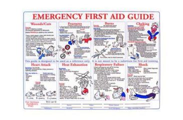 Image of Brady Worldwide First Aid Poster 18X24 PS128E