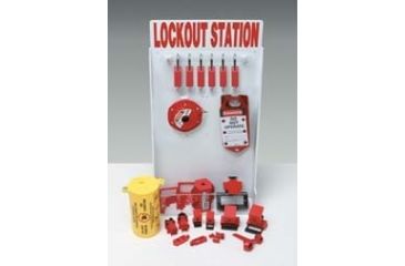 Image of Brady Worldwide Lg Lo Station W/STEEL Locks 99697