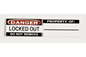 Image of Brady Worldwide Lockout Lbl 1.5INX1.25IN STPK6 50289