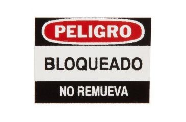 Image of Brady Worldwide Lockout Lbl 1.5INX1.25IN STPK6 50292