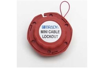 Image of Brady Worldwide Mini Cable Lockout W/METL Cabl 50940