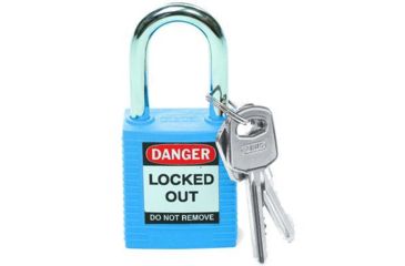 Image of Brady Worldwide Padlock Brady Sfty 1.5IN Kdblu 99556