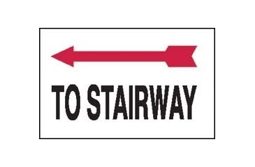 Image of Brady Worldwide Safety Sign 10X14 BLK/RED/WHT 13080