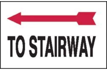 Image of Brady Worldwide Safety Sign 10X14 BLK/RED/WHT 13086