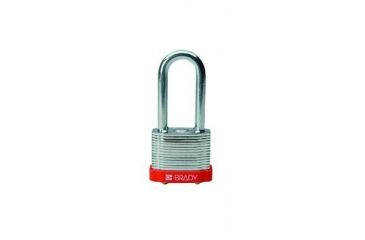 Image of Brady Worldwide Steel Padlock 2.0IN Kd ORGEPK6 51298