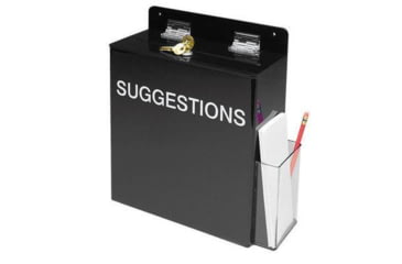 Image of Brady Worldwide Suggestion Box MC111E
