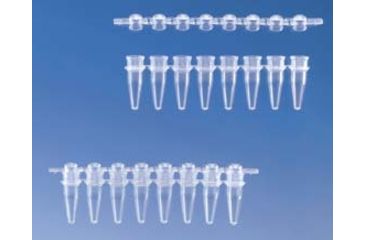 Image of BrandTech Cap Strip Pcr .2ML Grn PK125 781343