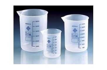 Image of BrandTech Griffin Beakers, Polypropylene, BrandTech V617081