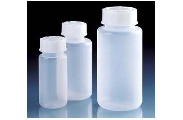 Image of BrandTech Laboratory Bottles, Low-Density Polyethylene, Wide Mouth, BrandTech V93989