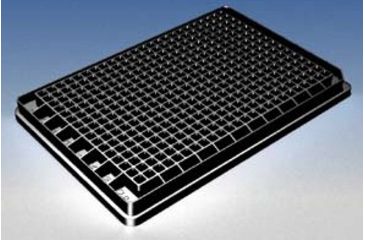 Image of BrandTech Plate 384 Well Black Ps PK50 781450