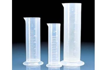 Image of BrandTech Short-Form Graduated Cylinders, Polypropylene, BrandTech V644941