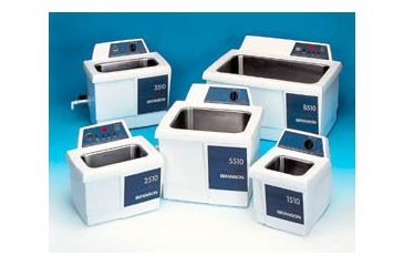 Image of Branson Ultrasonics Bransonic Ultrasonic Cleaners, Branson CPN-952-818 With Digital Timer, Heater, Degas And Temp. Monitor