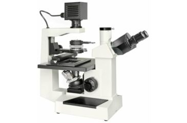 Image of Bresser Science IVM-401 Trinocular Microscope,100x-400x, 5790000