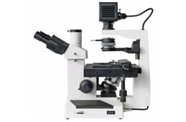 Image of Bresser Science IVM-401 Trinocular Microscope,100x-400x, 5790000