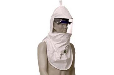 Image of Bullard Hood Tychem W/BIB + Lens PK10 20TPCN