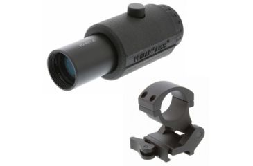 Image of Primary Arms Classic 3X LER Red Dot Magnifier Gen IV w/ Quick Detachable Flip to Side Magnifier Mount - 1.75 in. Height