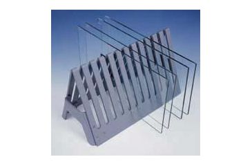 Image of C.B.S. Scientific Glass Rack 12-PLACE Black GRH-100B