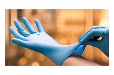 Image of Cardinal Health Gloves Exam Nitrile M PK100 8897N