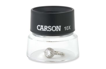 Image of Carson 10x Power Stand LumiLoupe,Black LL-10