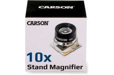 Image of Carson 10x Power Stand LumiLoupe, Black LL-10