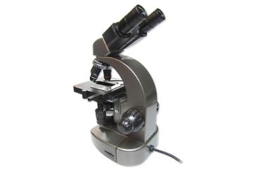 Image of Carson 40X-1600X Table Top Microscope, Gray MS-160