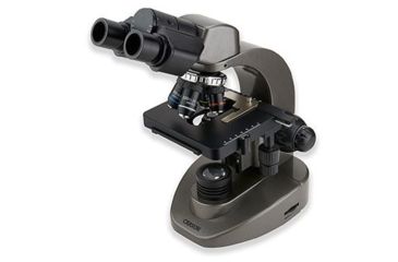 Image of Carson 40x-1600x Table-Top Microscope w/Universal Smartphone Adapter,Black/Grey MS-160UN