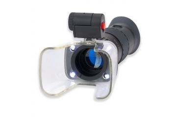 Image of CARSON 6x18mm Monocular, 25x Microscope, 4x Loupe w/ 4 LED Lights, Black/Gray MA-60