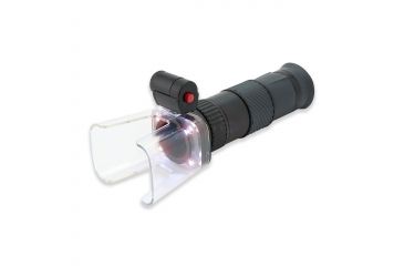 Image of CARSON 6x18mm Monocular, 25x Microscope, 4x Loupe w/ 4 LED Lights, Black/Gray MA-60