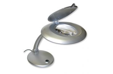 Image of Carson DeskBrite400 1.75x LED Magnifier Loupe Desk Lamp w/ 4x Spot Lens LM-50
