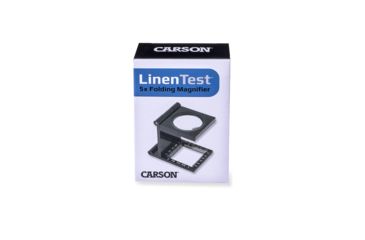 Image of Carson LinenTest Magnifier Loupe LT-30 - 5x Power 30mm Lens LT-30