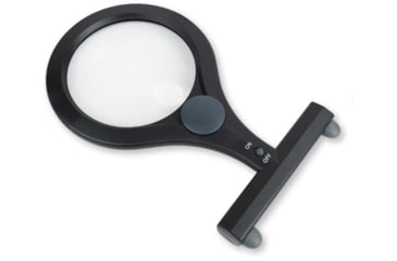 Image of Carson LumiCraft 2x Hands Free Lighted Magnifier with 4x Spot Lens LC-15
