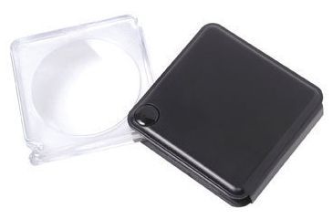 Image of Carson MagniFlip 3x Flip-Open Pocket Magnifier Loupe with Built-in Case
