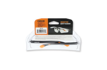 Image of Carson Magnifying Safety Glasses Scratch-Resistant Poly Carbonate Lenses, Clear, 2.5 diopter, vm-20