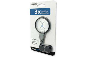 Image of Carson MagniLook 2x Hanging Magnifier Loupe with 5x Spot Lens LK-10