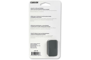 Image of Carson MagniLook 2x Hanging Magnifier Loupe with 5x Spot Lens LK-10