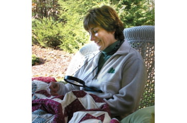 Image of Carson MagniShine 2x Hands Free LED Lighted Magnifier HF-66