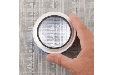 Image of Carson MagniTouch 3x Touch Activated LED Lighted Loupe, Black/Grey MT-33