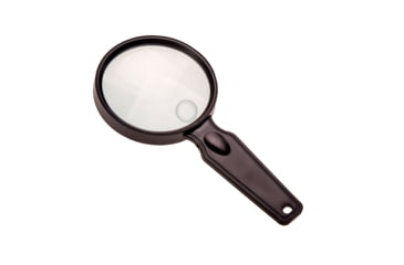 Image of Carson MagniView 2x Hand Magnifier with 4.5x Spot Lens, Black DS-36