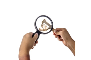 Image of Carson MagniView 2x Hand Magnifier with 4.5x Spot Lens, Black DS-36