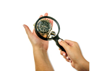 Image of Carson MagniView 2x Hand Magnifier with 4.5x Spot Lens, Black DS-36