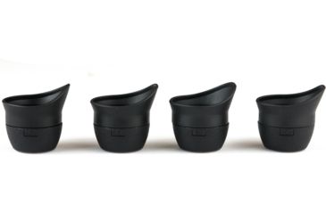 Image of Carson ML-20 MagniLoupe 4-Piece Eye Loupe Set, 4.5x, 6.5x, 8x, 13x, Black/Grey, ML-20