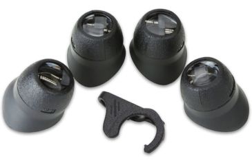 Image of Carson ML-20 MagniLoupe 4-Piece Eye Loupe Set, 4.5x, 6.5x, 8x, 13x, Black/Grey, ML-20