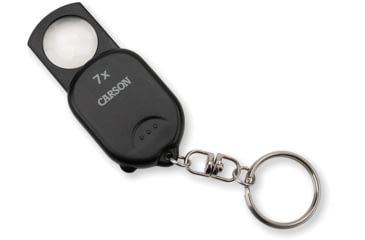 Image of Carson Optical Clip &amp; View Pop Up Keychain 7x Magnifier, 2.75in Overall, GN-70