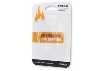 Image of Carson Optical WM-21 Credit Card Sized Magnifier with Spot Lens, Clear, 2.1 in x 0.1 in x 3.4 in, WM-21