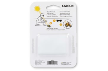 Image of Carson Optical WM-21 Credit Card Sized Magnifier with Spot Lens, Clear, 2.1 in x 0.1 in x 3.4 in, WM-21