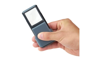Image of Carson PO-55 MiniBrite 5x Power Slide-Out Pocket Magnifier Loupe, Grey,Pack of 4 PO-55MU