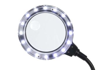 Image of Carson SolderMag 1.75x Station Magnifier Loupe, Black CP-50