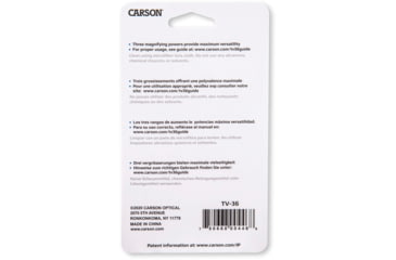 Image of Carson TriView 3x / 6x / 8.5x Folding Loupe Magnifier, TV36