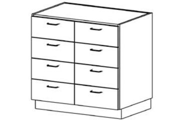 Image of Case Systems 8 Drawer Cab 302436 B4340302436