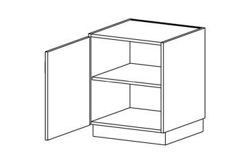 Image of Case Systems Cupboard 1SHLF 1LDR 302424 B0110302424